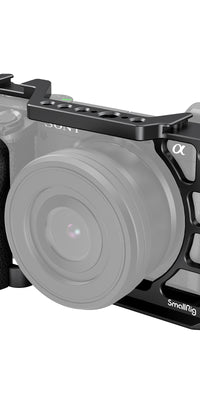 Camera Cage with Silicone Handle for Sony A6100/A6300/A6400