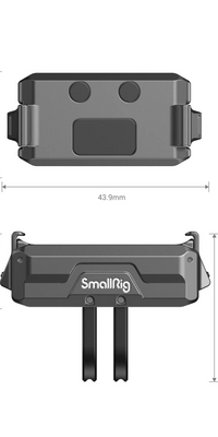 Magnetic Adapter Mount for DJI Osmo Action 4/3/2