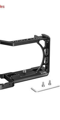 Camera Cage with Silicone Handle for Sony A6100/A6300/A6400