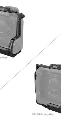 Multifunctional Cage for FUJIFILM X-H2 / X-H2S with FT-XH / VG-XH Battery Grip