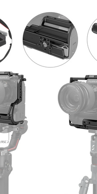 Multifunctional Cage for FUJIFILM X-H2 / X-H2S with FT-XH / VG-XH Battery Grip