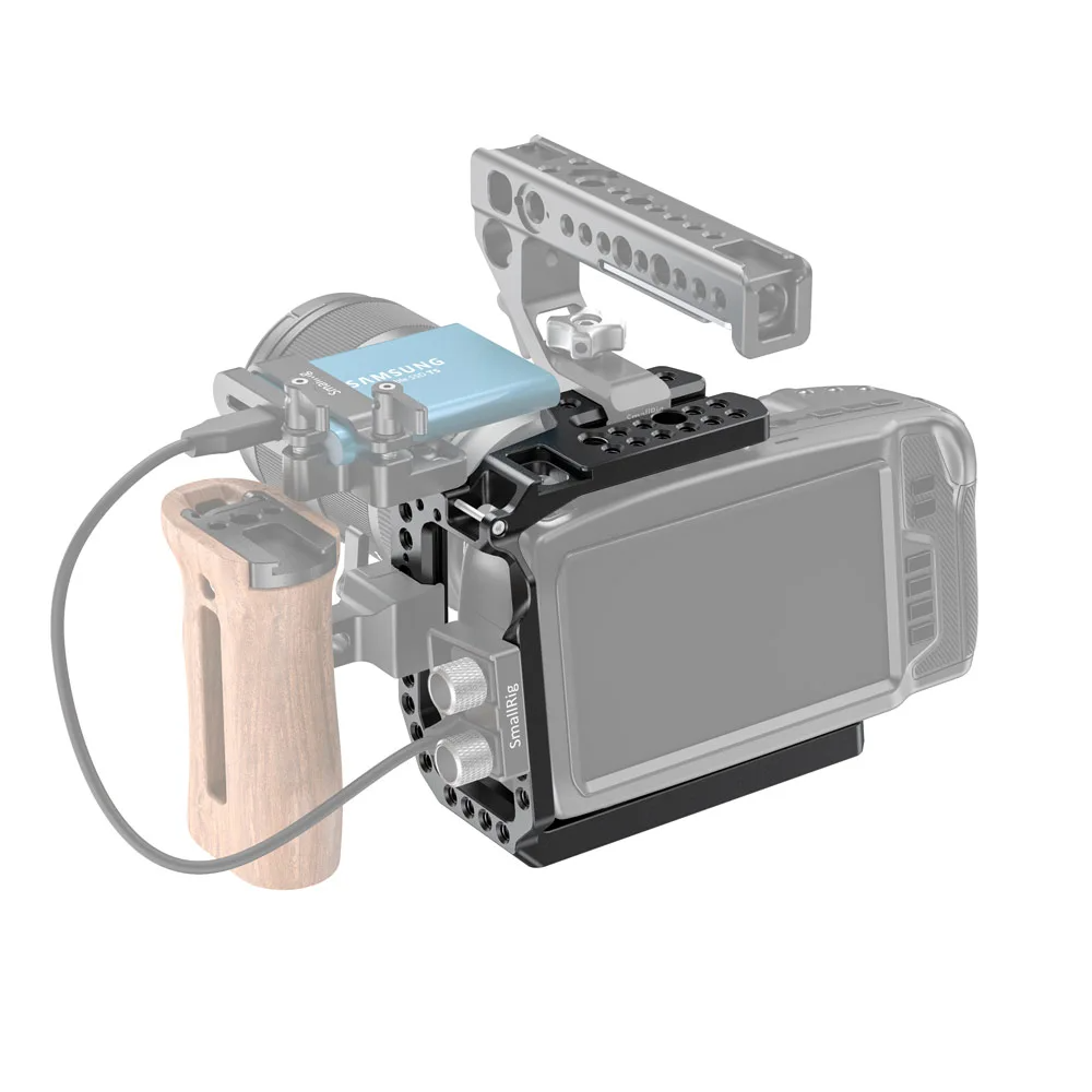 Half Camera Cage for Blackmagic Design Pocket Cinema Camera 4K &amp; 6K